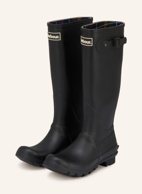 Barbour Gummistiefel Bede Tall schwarz