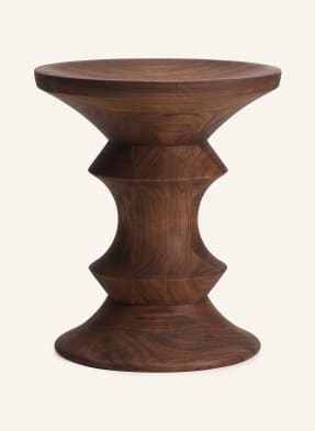 Vitra Stolička Eames Stool Model C tmavě hnědá