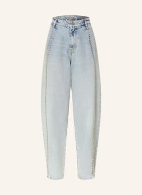 Essentiel Antwerp Džíny Barrel Jawel S Ozdobnými Kamínky nb27 nile blue