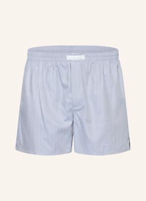 Falke Webové Boxerky Daily Woven tmavě modrá / bílá