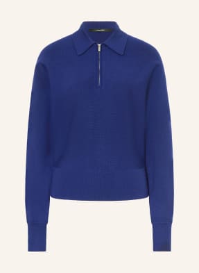 Someday Strick-Poloshirt Tineki blau