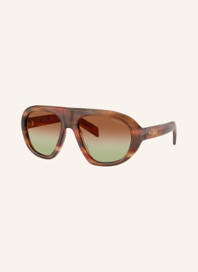 Prada Sonnenbrille Pr c05s braun