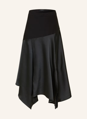 Allsaints Rock Pia Im Materialmix schwarz