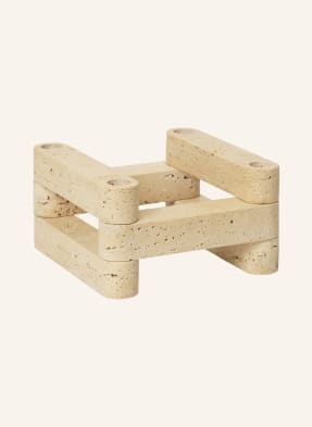 Ferm Living Svíčka Newel Modular krémová / velbloudí