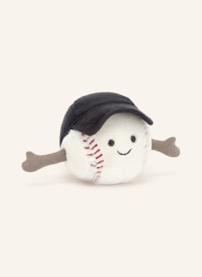 Jellycat Plyšová Hračka Amuseables Sports Baseball bílá / červená / černá