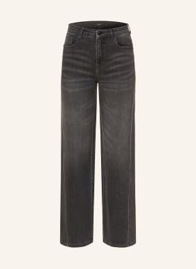 Opus Wide Leg Jeans Miva grau