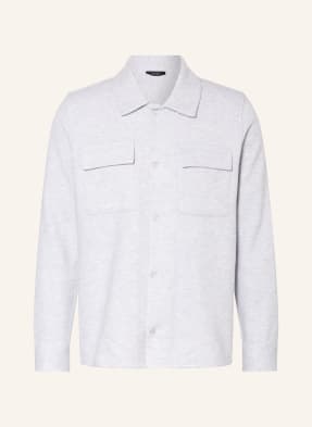 Reiss Jersey-Overshirt Maxwell grau