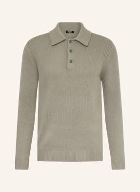 Reiss Strick-Poloshirt Deansgate gruen
