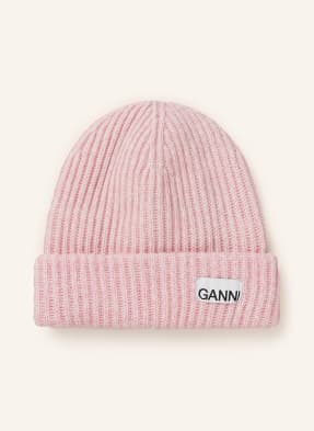 Ganni Mütze pink