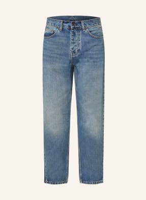 Carhartt Wip Džíny Newel Relaxed Tapered Fit 014l blue, dark used wash