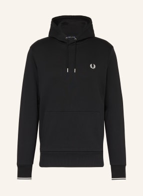 Fred Perry Mikina S Kapucí m2643 černá