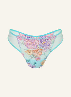 Marie Jo String Lisbeth Mit Glitzergarn blau