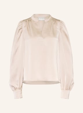 Neo Noir Blusenshirt Rosslyn Aus Satin beige
