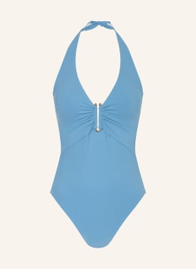 Maryan Mehlhorn Neckholder-Badeanzug Honesty blau