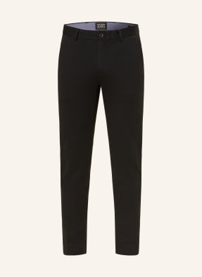 Scotch & Soda Žerzejové Kalhoty Core Super Slim Fit černá