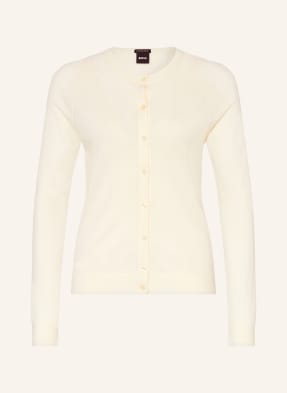 Boss Strickjacke Fonami weiss