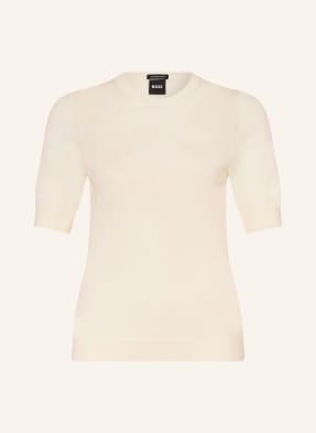 Boss Strickshirt Farbella weiss