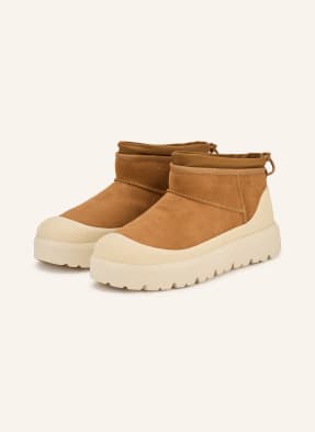 Ugg Plateau-Boots Classic Ultra Mini Weather Hybrid braun