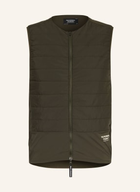 Pas Normal Studios Steppovaná Vesta Balance Insulated olivová