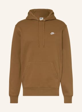 Nike Hoodie Club braun