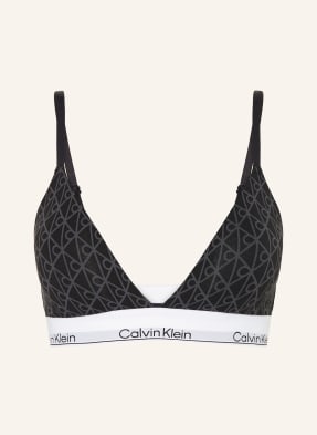 Calvin Klein Triangel-Bh Icon Cotton Modal grau
