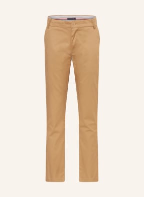 Tommy Hilfiger Kalhoty Slim Fit velbloudí