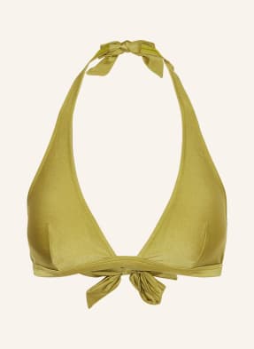 Vilebrequin Trojúhelníkové Bikiny Fleche světle zelená