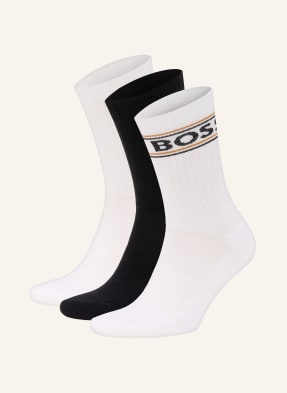 Boss 3er-Pack Socken weiss