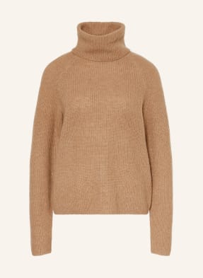 Boss Rollkragenpullover Falodina Mit Alpaka beige