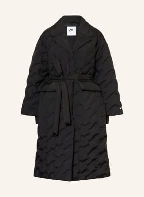 Nike Oversized-Daunenmantel Sportswear Swoosh schwarz