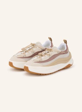 Moon Boot Tenisky moon247 Xlace režná / světle hnědá / černošedá