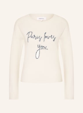 Darling Harbour Cashmere-Pullover weiss