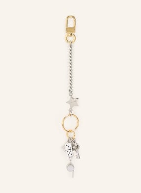 Marc Jacobs Přívěsek Na Tašku The Cluster Charm stříbrná / zlatá