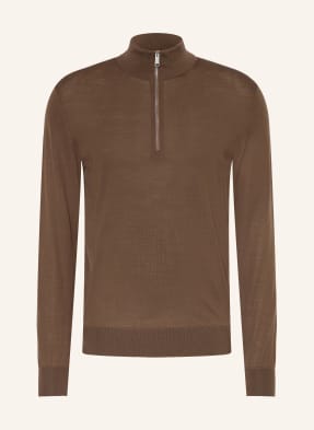 Zegna Svetr Troyer hnědá