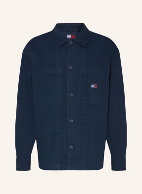 Tommy Jeans Převlečná Bunda modrá