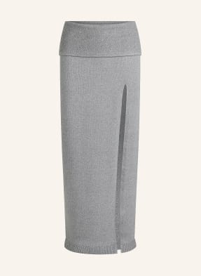 Skims Lounge Sukně Textured Knit dark heather grey