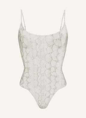 Skims Stringové Body Milky Sheer stone pastel snake print