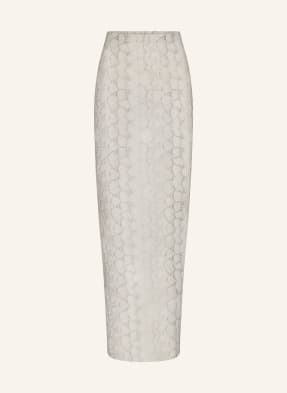 Skims Lounge Sukně Milky Sheer stone pastel snake print