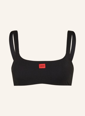 Hugo Bustier Bikini Top Signature černá