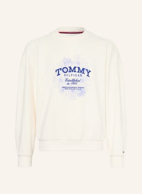 Tommy Hilfiger Mikina bílá / tmavě modrá