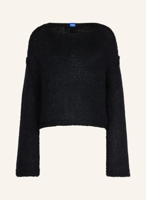 Hugo Pullover Scarly Mit Alpaka schwarz