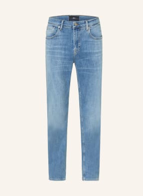 7 For All Mankind Džíny Slimmy Tapered Skinny Fit 1xq mid blue