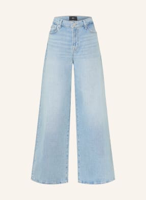 7 For All Mankind Wide Leg Jeans Marie blau