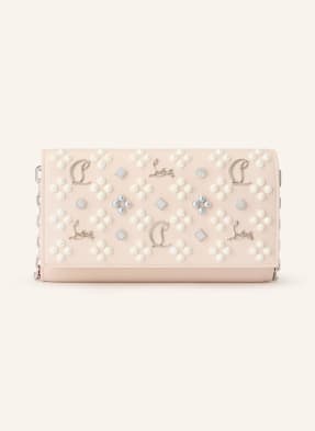 Christian Louboutin Peněženka Na Řetízku Paloma krémová