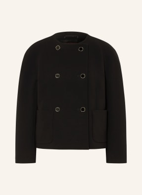 Max Mara Studio Sako Ombrosa černá