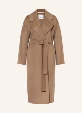 S Max Mara Vlněný Kabát Hobby velbloudí