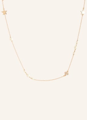 Tory Burch Náhrdelník Delicate Kira zlatá / bílá