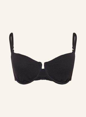 Seafolly Bikiny S Ramínky Sea Dive černá
