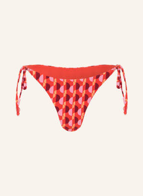 Seafolly Brazilské Bikiny Sorrento červená / růžová / tmavě červená