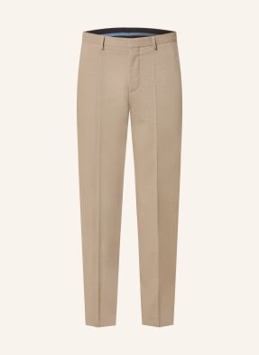 Hugo Kostýmové Kalhoty Hesten Extra Slim Fit 269 medium beige